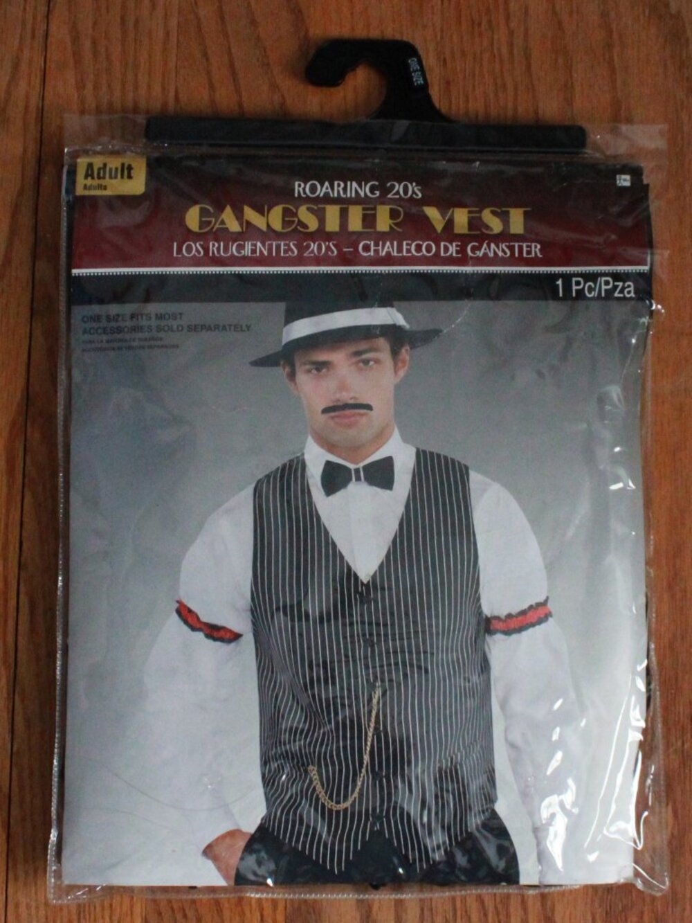 Amscan Unisex "Roaring 20s Gangster Vest" Costume Set